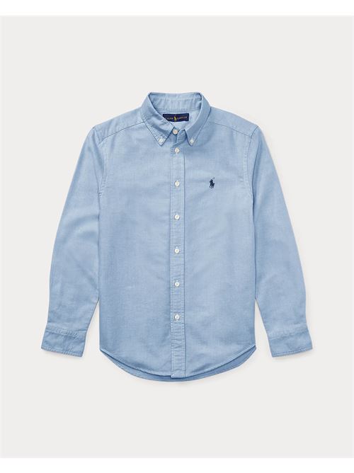 Camicia Oxford slim-fit RALPH LAUREN | 322819238002-CELESTE